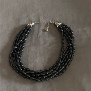 Jay King stone and sterling necklace.